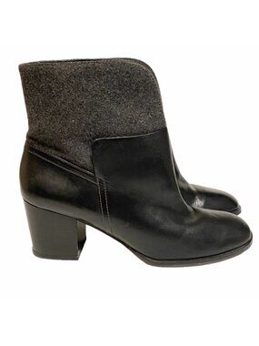 Nine West Dale Nubuck Leather Ankle Boots 9.5